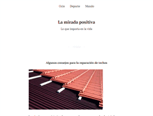 Tablet Screenshot of lamiradapositiva.es